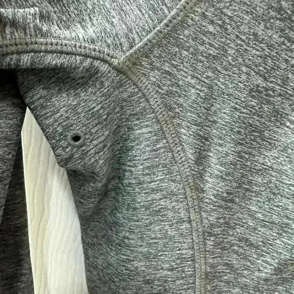 Athleta Heather Vitamin Sea Hooded Jacket Charcoal Grey Heather Ladies Small - Picture 4 of 7